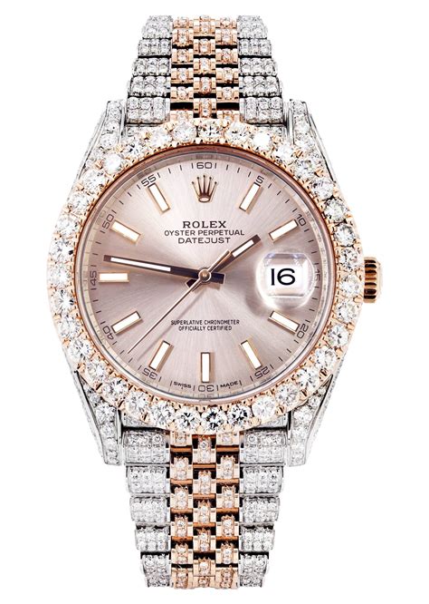 rolex diamant horloge